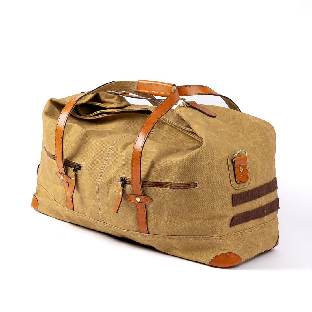The Expedition Waxed Canvas Duffel Bag