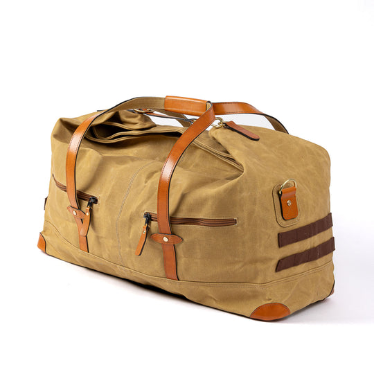 The Expedition Waxed Canvas Duffel Bag