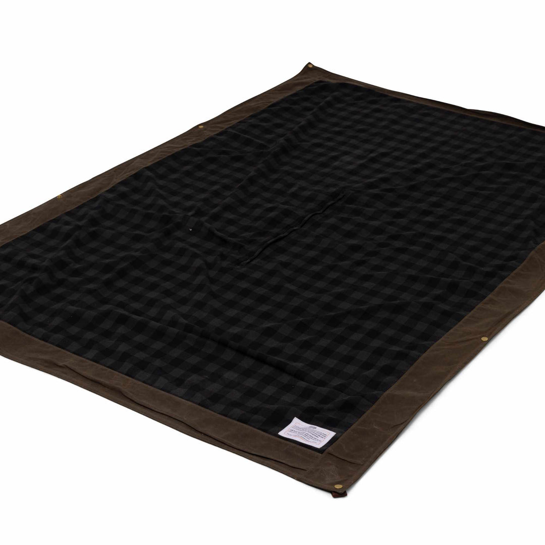 Drifter Waxed Canvas Poncho