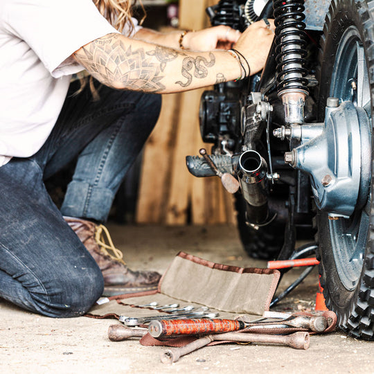 F1 Waxed Canvas Tool Roll