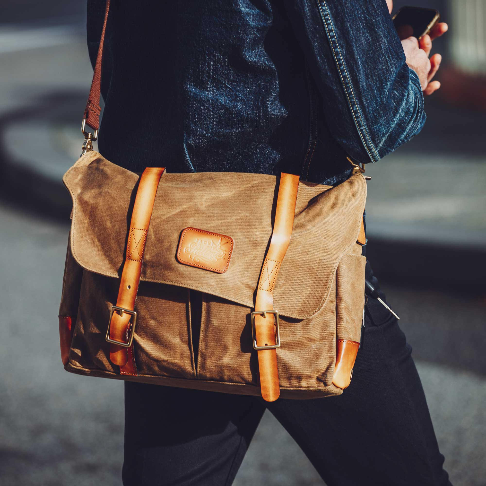 Canvas satchel bags australia hot sale