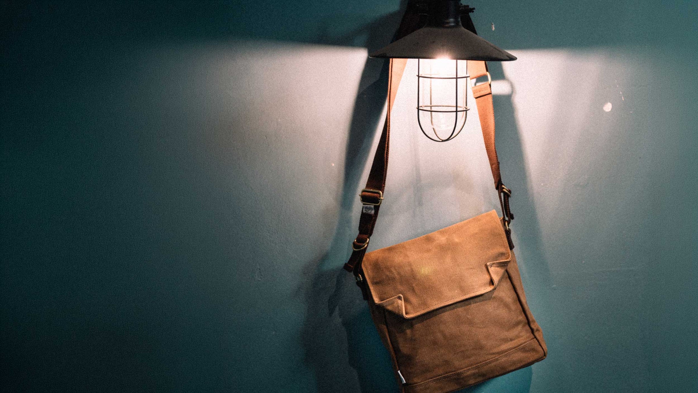 MK VII Jones Canvas Cross Body Bag